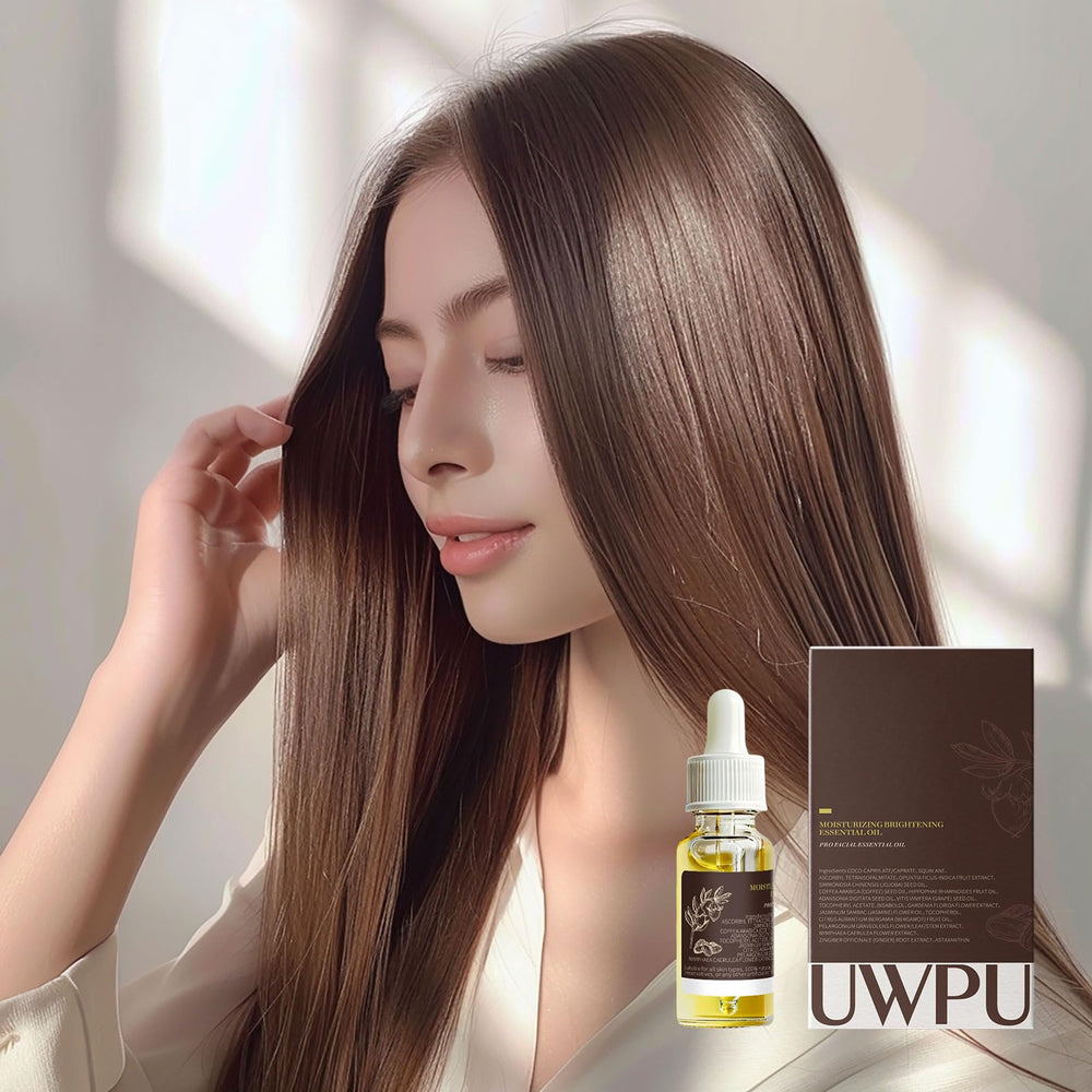 UWPU-IU Oil texture with dropper illustrating lightweight absorption.