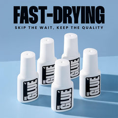 V Beauty Pure extra-strong hold helps nails stay secure longer.