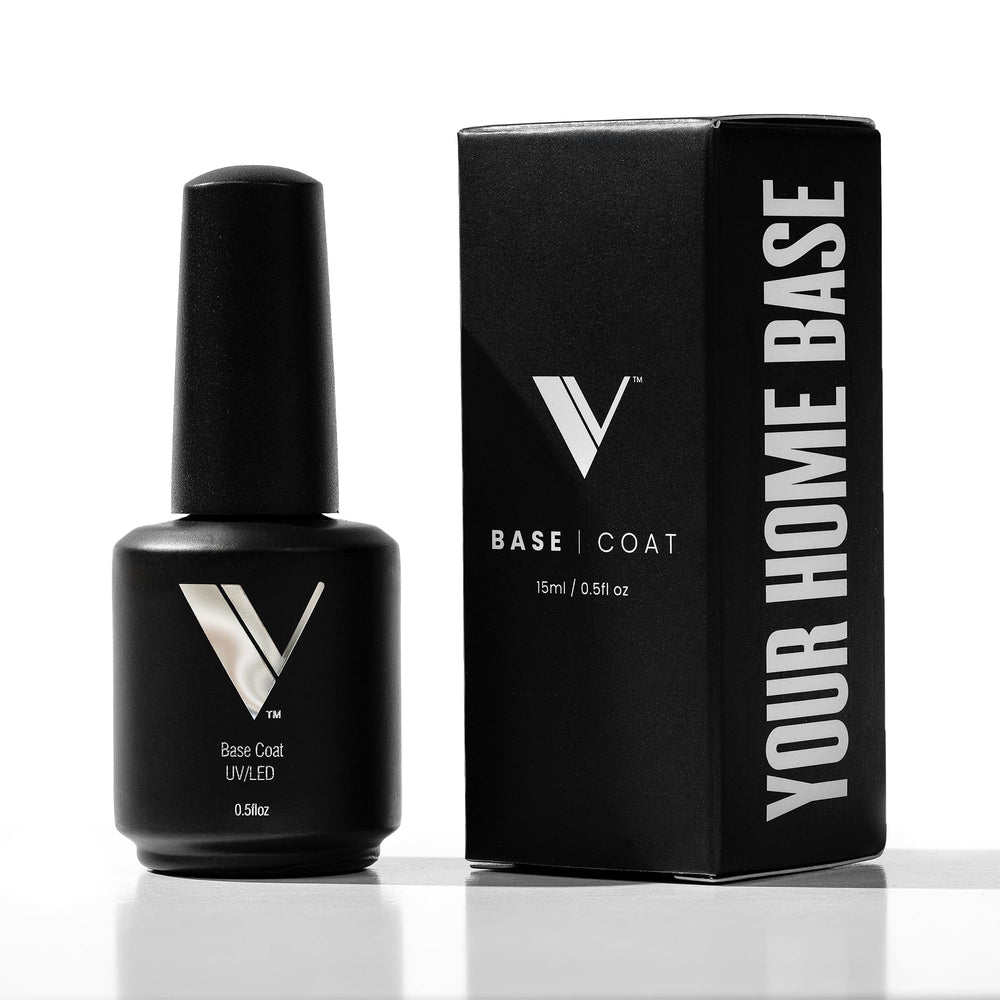 V Beauty Pure Gel Base Coat creates a smooth foundation for flawless color and lasting wear