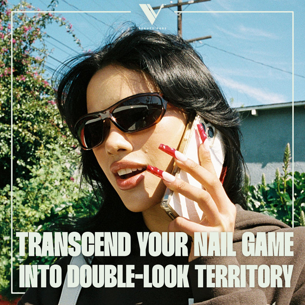 V Beauty Pure versatile for natural, gel, and acrylic nails.