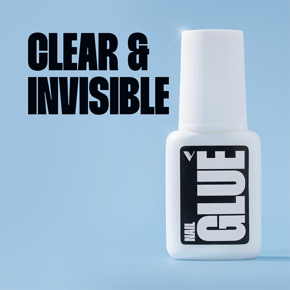 V Beauty Pure waterproof adhesion for durable nail tips.