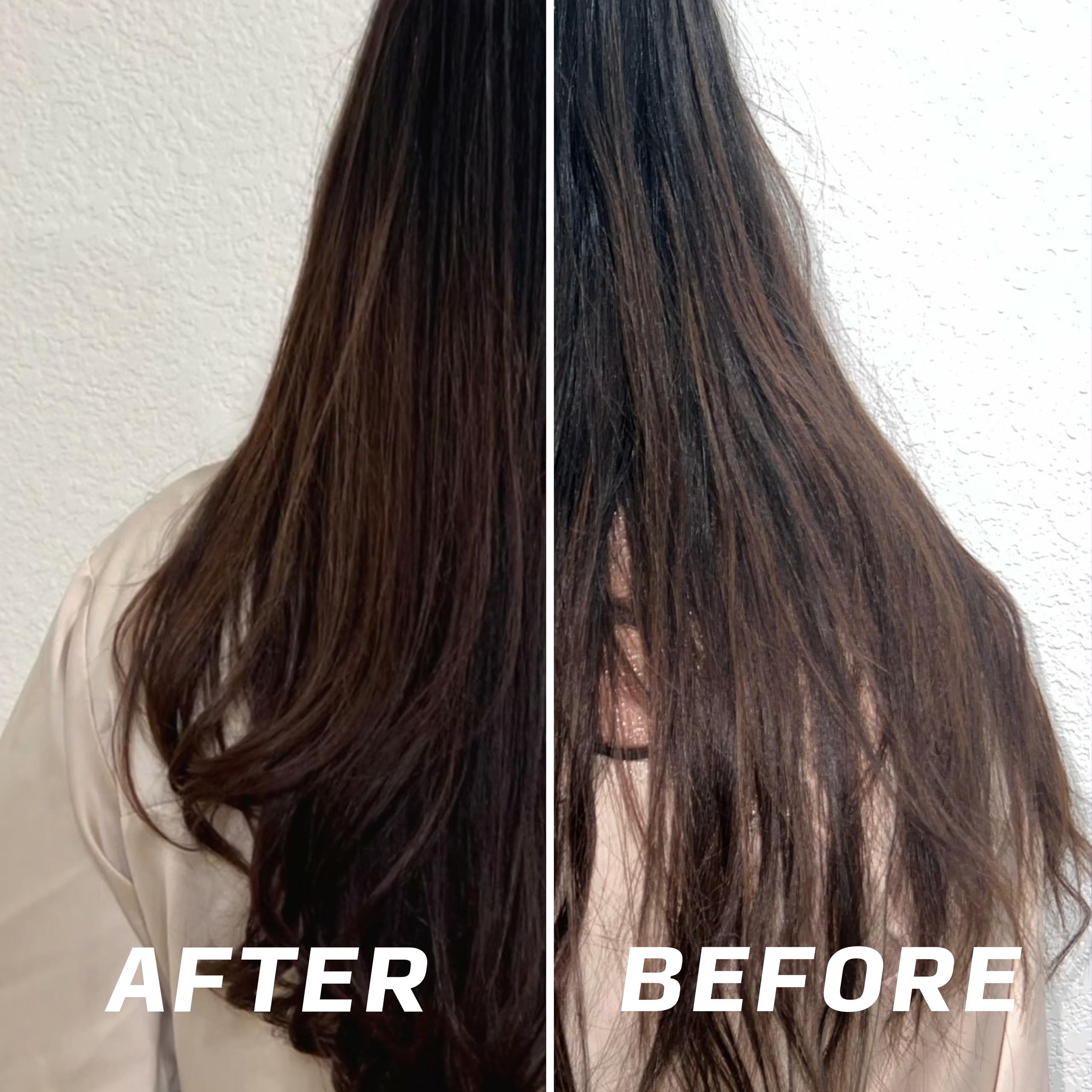 V&Co Straight Hair Conditioner anti-frizz finish for sleek straight hair.