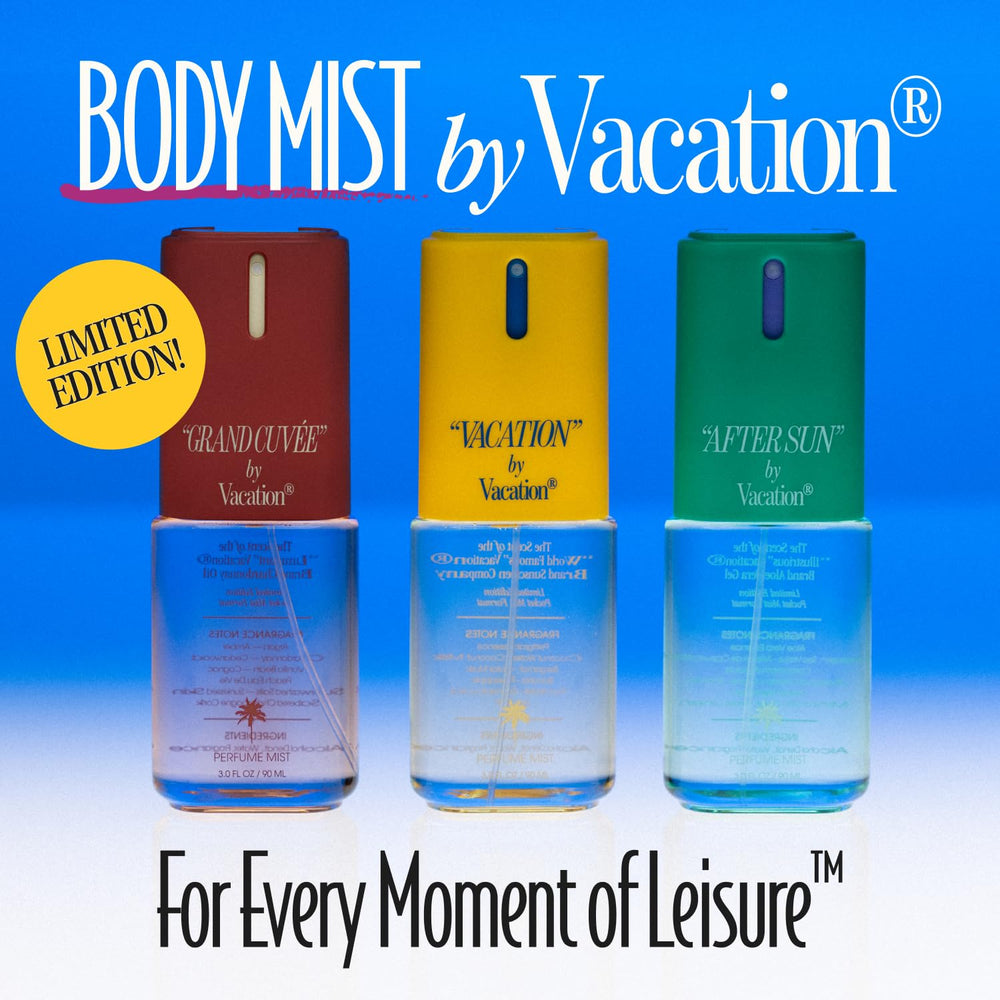 VACATION After Sun Gift-Ready packaging appeals to collectors and gift buyers