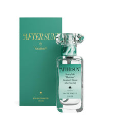 VACATION After Sun eau de toilette bottle shines with a fresh, beach-ready vibe for summer moments.