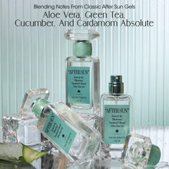 Spritz of VACATION After Sun delivers a refreshing, unisex aroma.