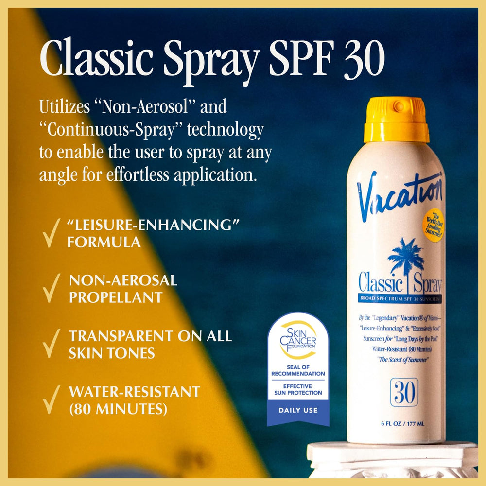Vacation Classic air freshener bundle in car, delivering tropical fragrance