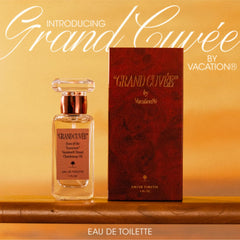 VACATION Grand Cuvée bottle-top-notes hint argan and Chardonnay elegance for summer