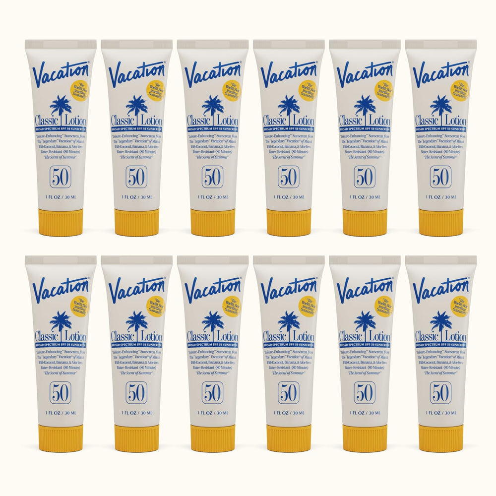 Vacation Mini Classic Lotion SPF 50 travel-size bottle for on-the-go protection