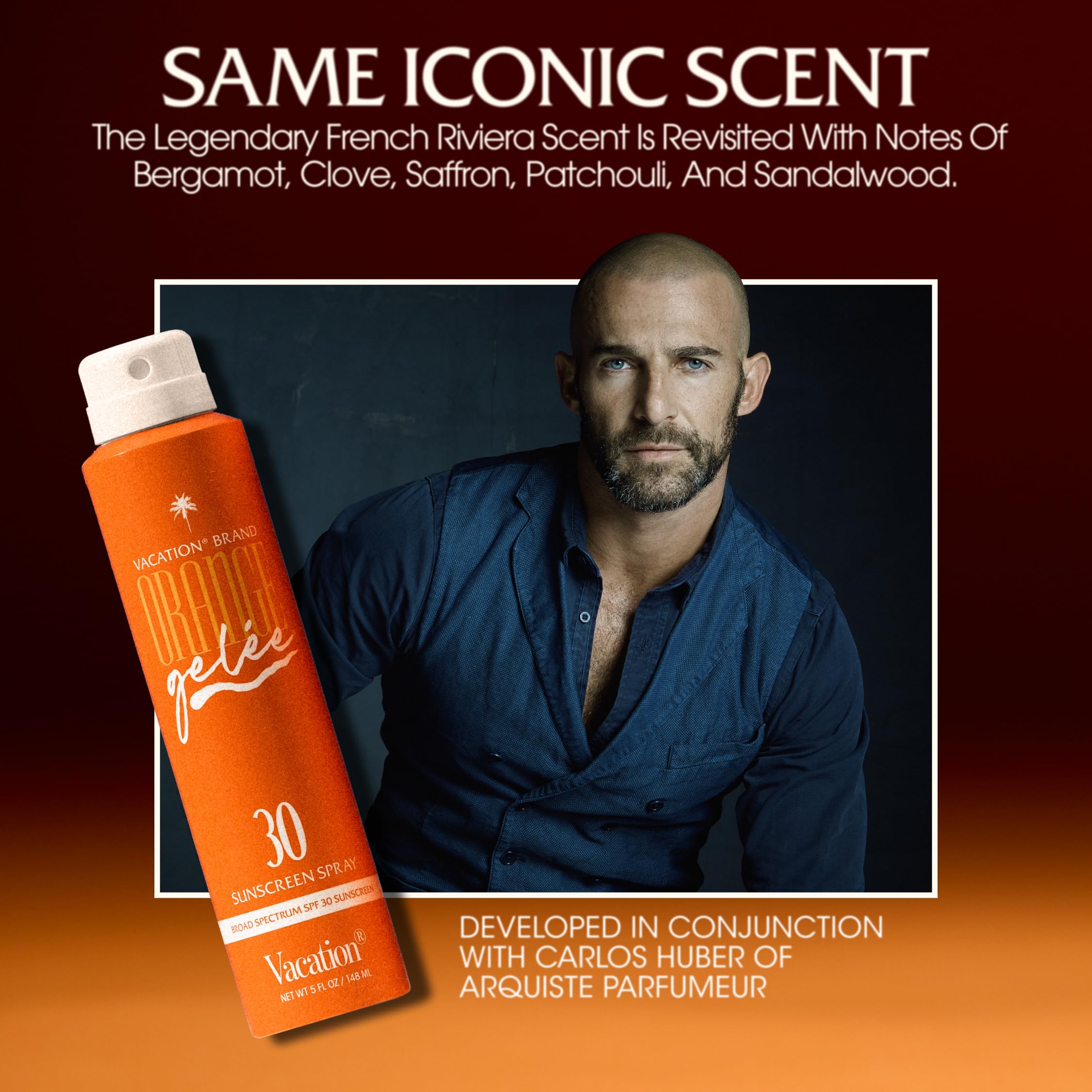 Sunscreen spray leaves a light sheen, avoiding white residues on skin tones.