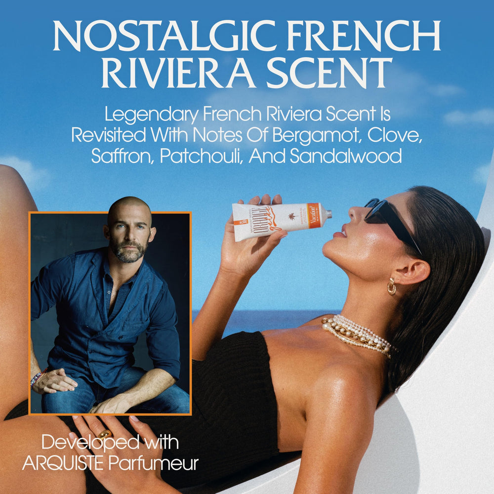 Vacation Orange Gelée water-resistant sunscreen for active days.