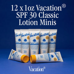 Vacation pack-of-12-minis; convenient sun care for events or gifts