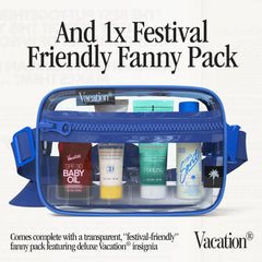Vacation After Sun Gel soothes sun-kissed skin with a non-sticky finish