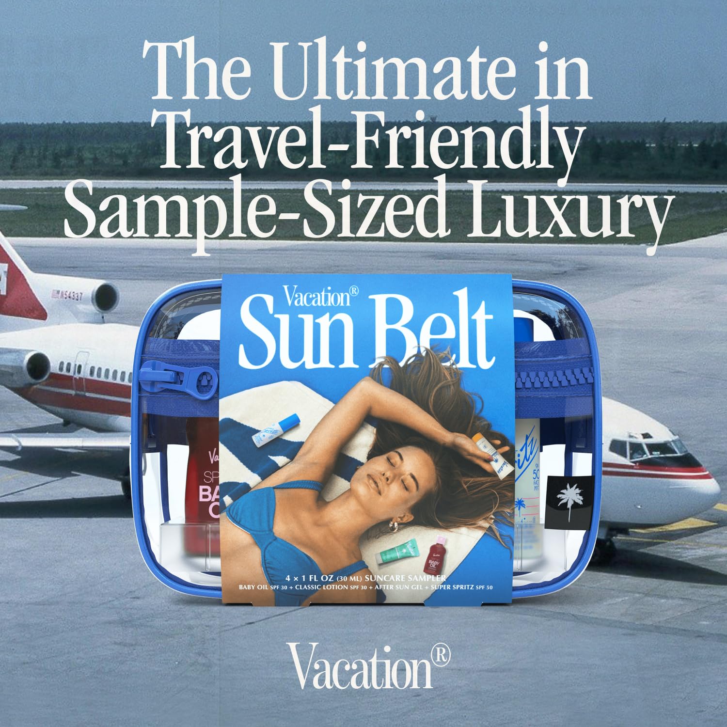 Vacation Sun Belt Sampler collection displayed in a compact bundle