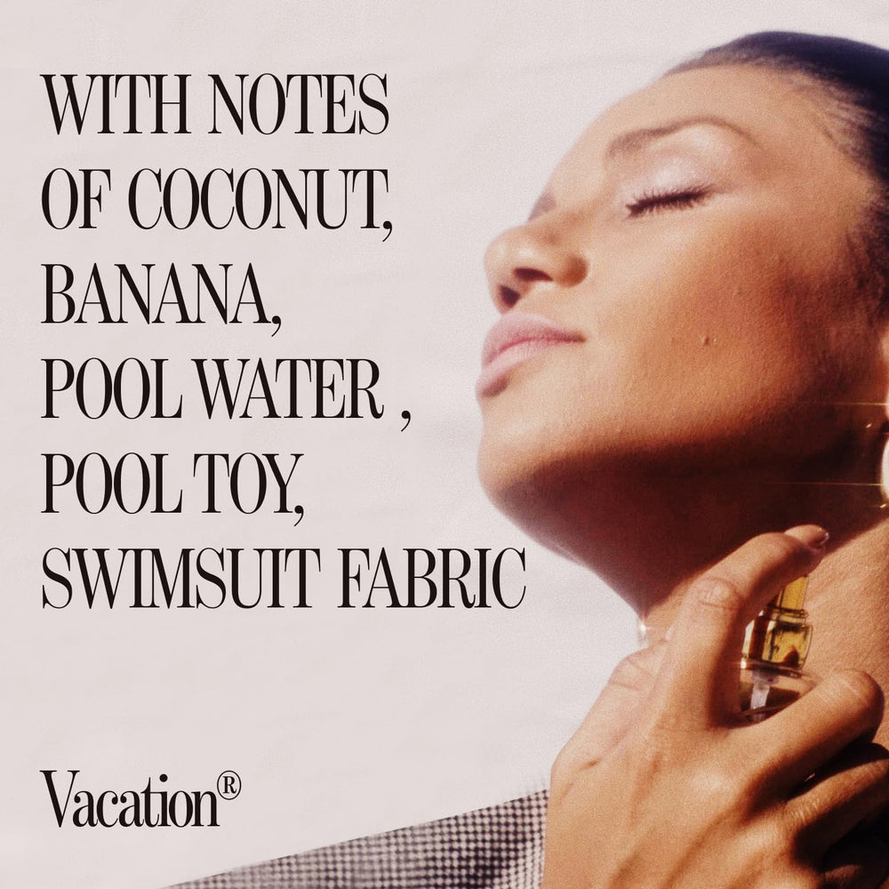 VACATION Sunscreen Eau de Toilette travel size 1 oz, easy to carry.