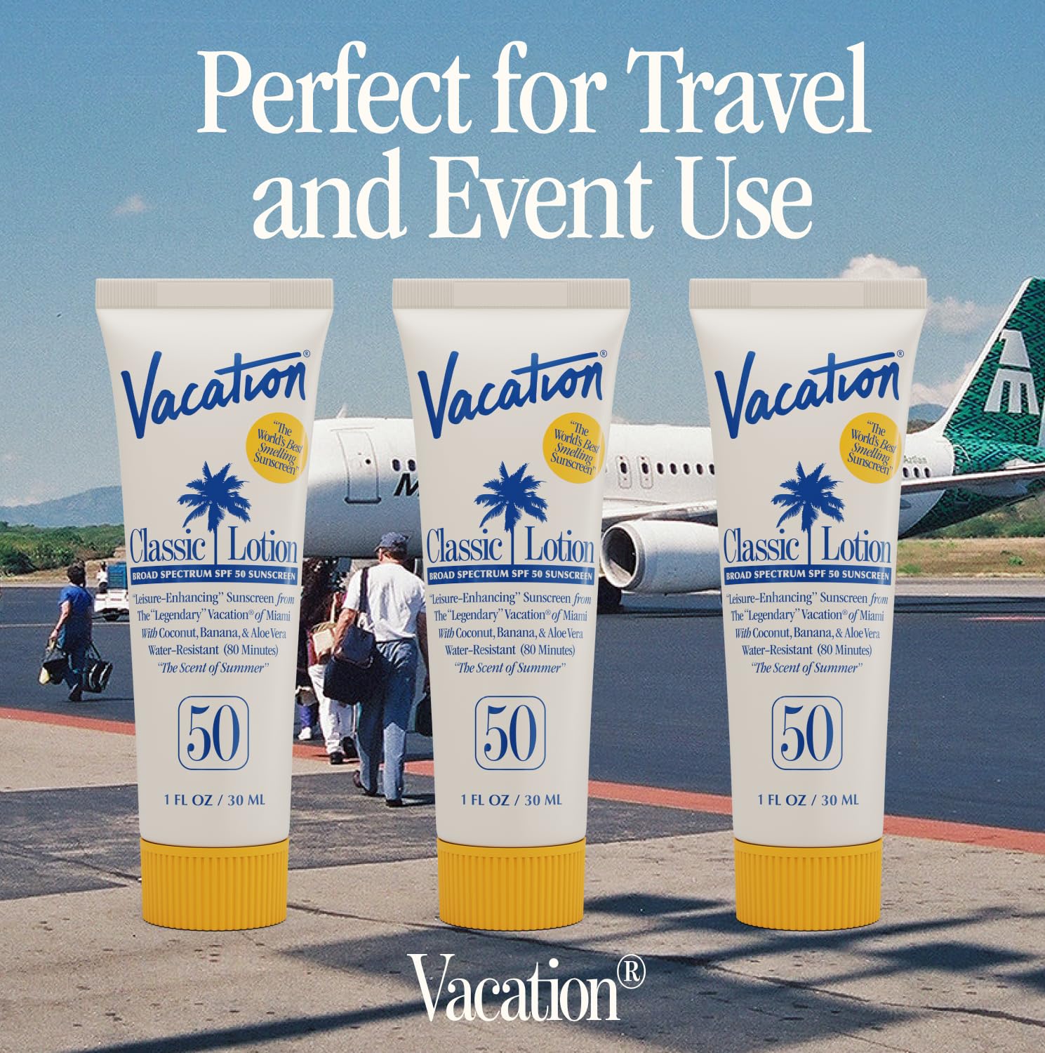 Vacation World-Famous scent with coconut and banana enhances beach days