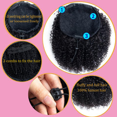 VADES Brazilian virgin curly hair adds natural bounce