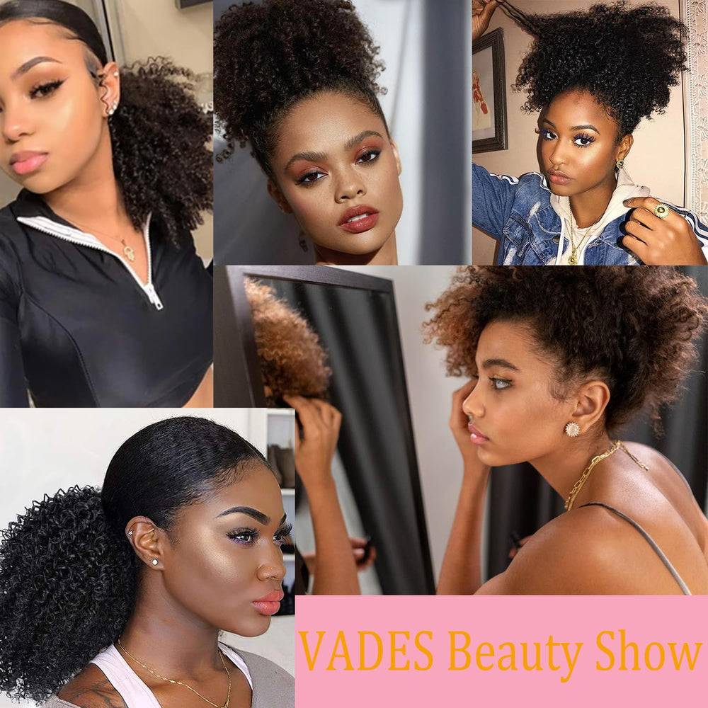 VADES Three-comb design keeps ponytail firmly in place