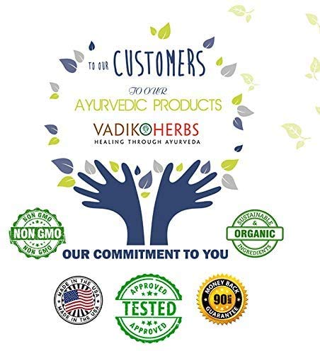 Vadik Herbs Bringraj Oil ingredients organic sesame illustrates clean, natural care for thinning hair.