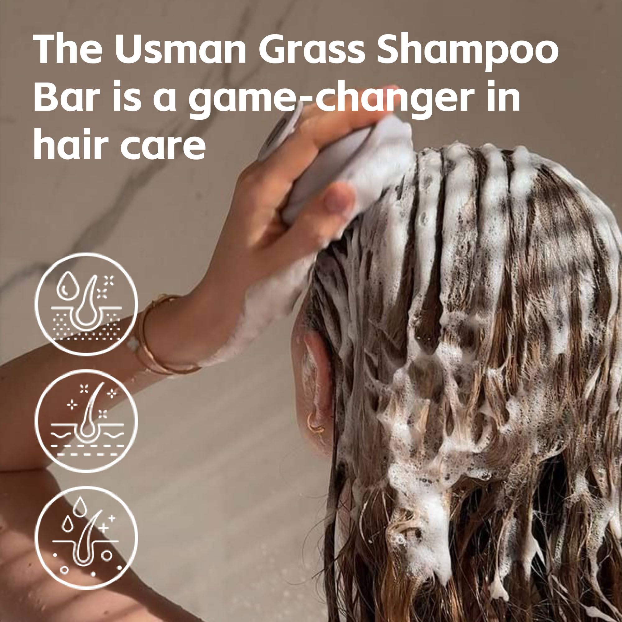 VAEYAE Usman Grass Before and after look for fuller appearance