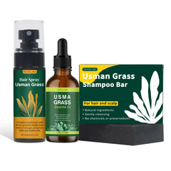 VAEYAE Usman Grass Shampoo Bar cleanses at the roots for a fresh start