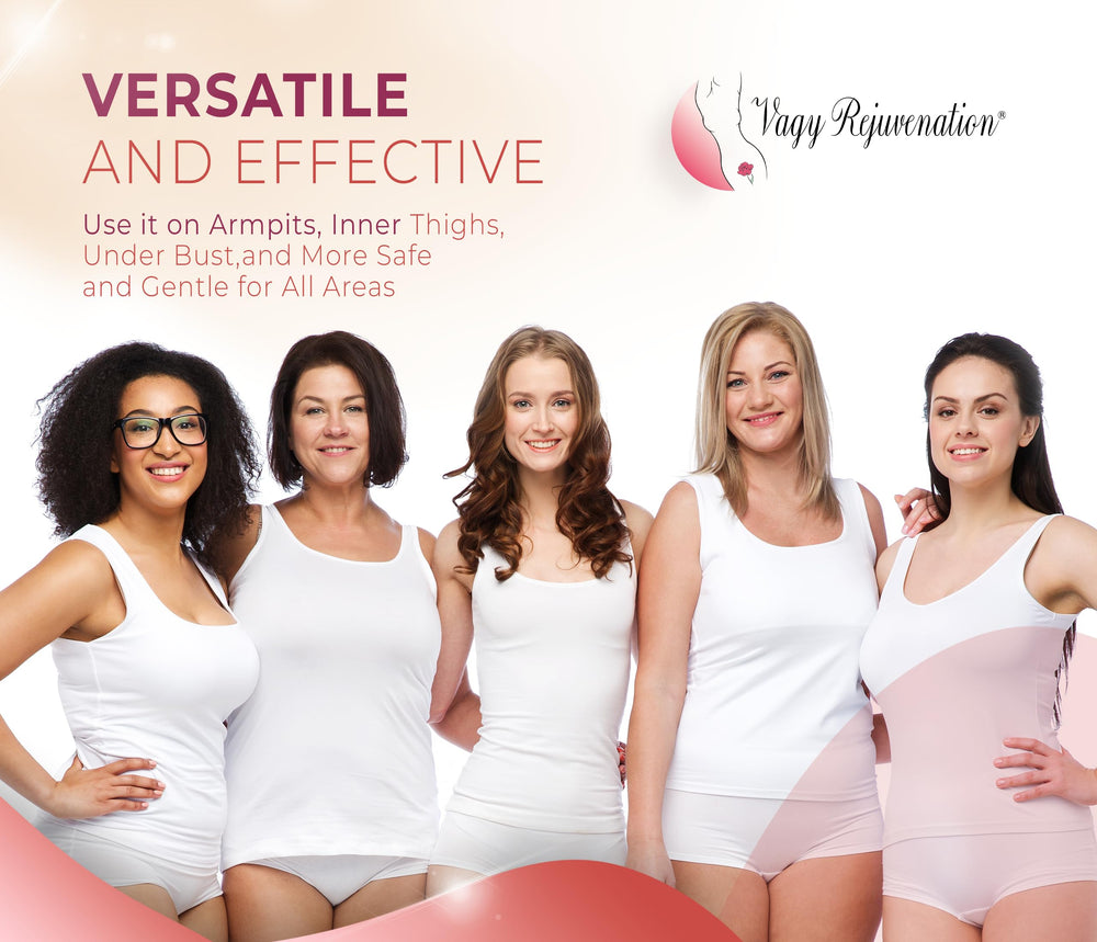 LexPlus applied to inner thighs for comfortable moisture balance.