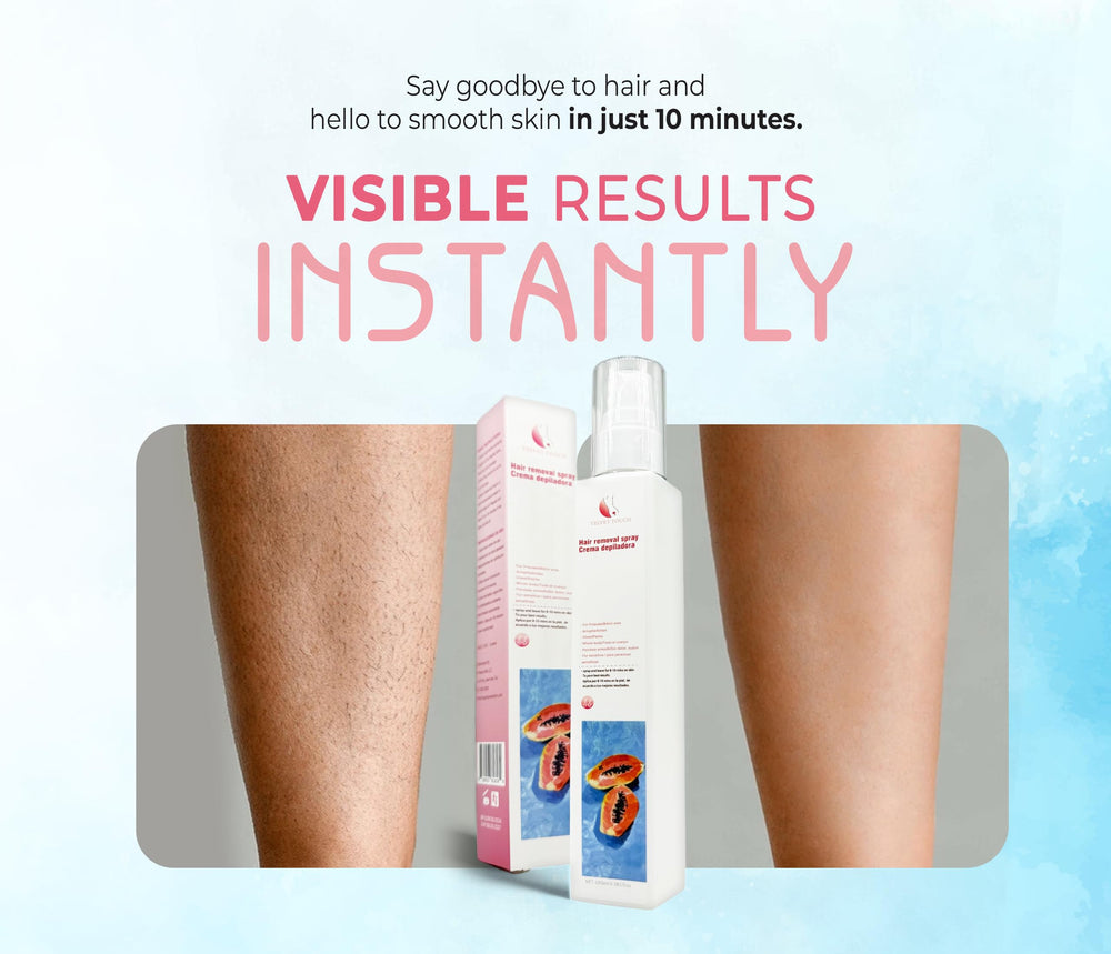 Vagy Rejuvenation Velvet Touch papaya scent during depilation.