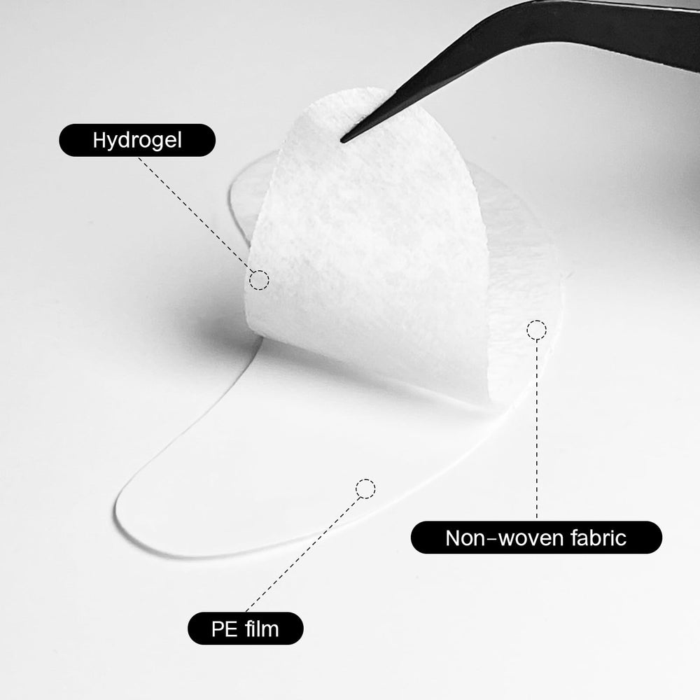 Vaincre foil-wrapped 120-pair eye patches for reliable storage and quick setup in salons.