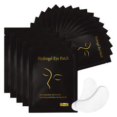 Vaincre hydrogel eye patch curved fit for lash extensions and lower lash protection.