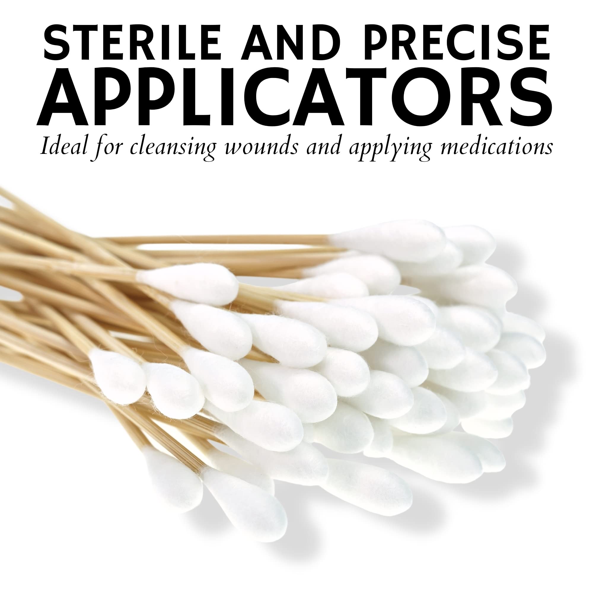Vakly 6-inch swab designed for precise application and easy reach.