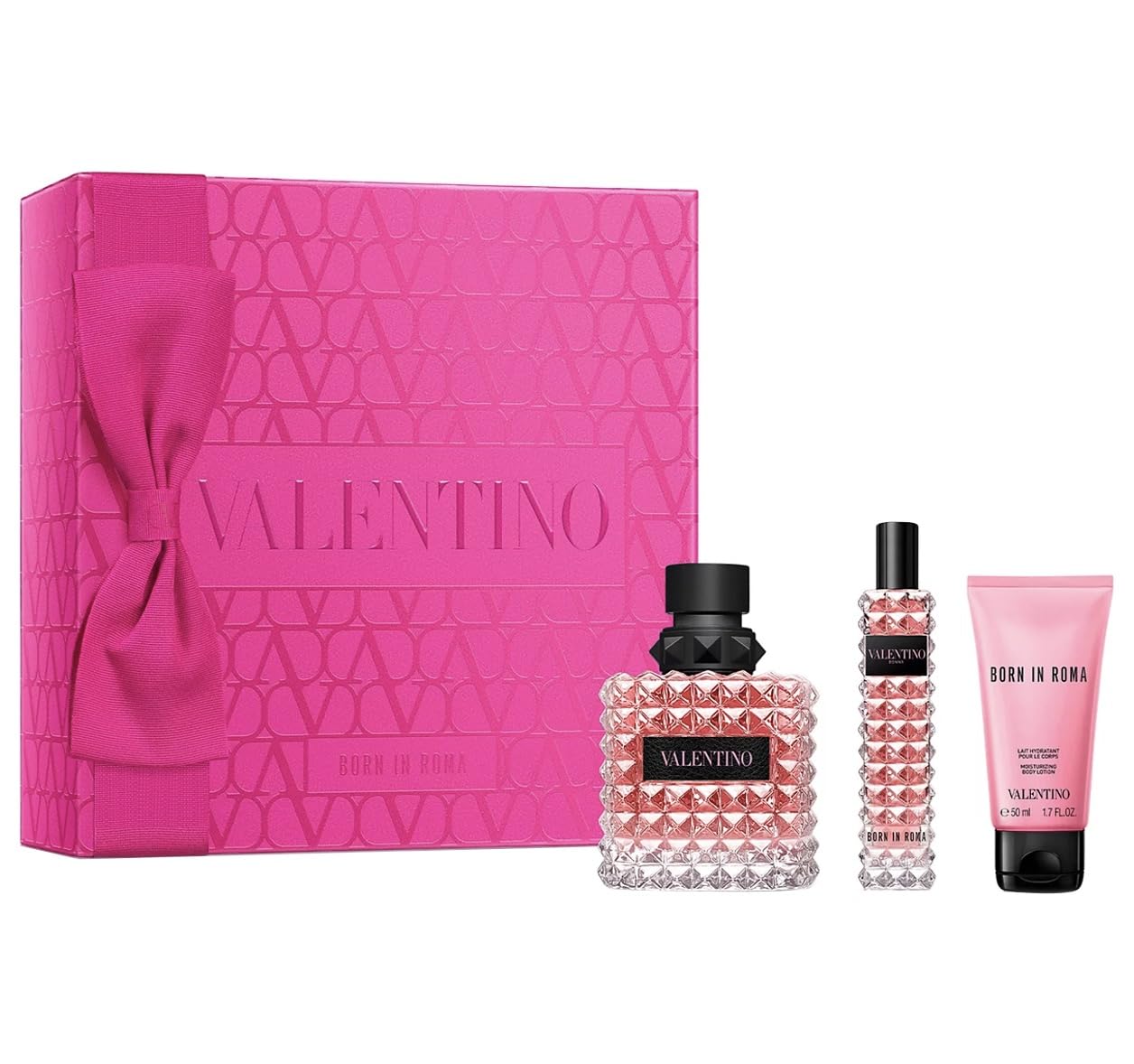 Valentino Born in Roma Donna EDP bottle for daily wear and travel touchups.