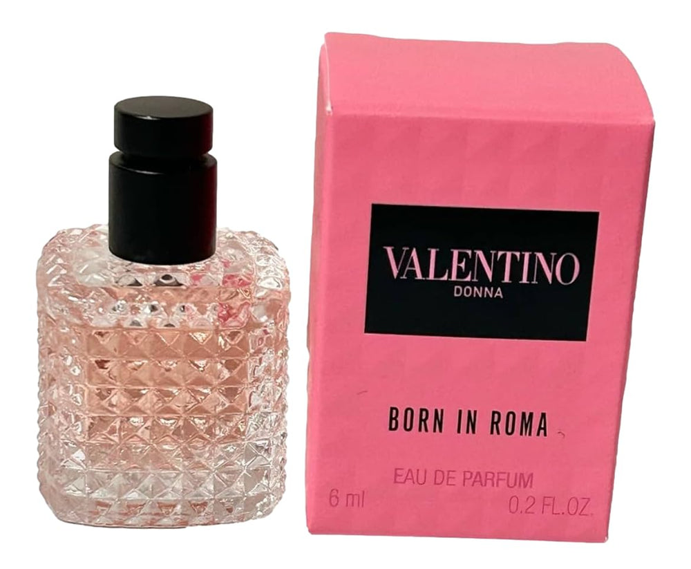 Valentino Born In Roma EDP bottle close-up showing premium design and scent.