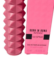 Valentino Donna Born in Roma Intense travel spray compact for on-the-go luxury.
