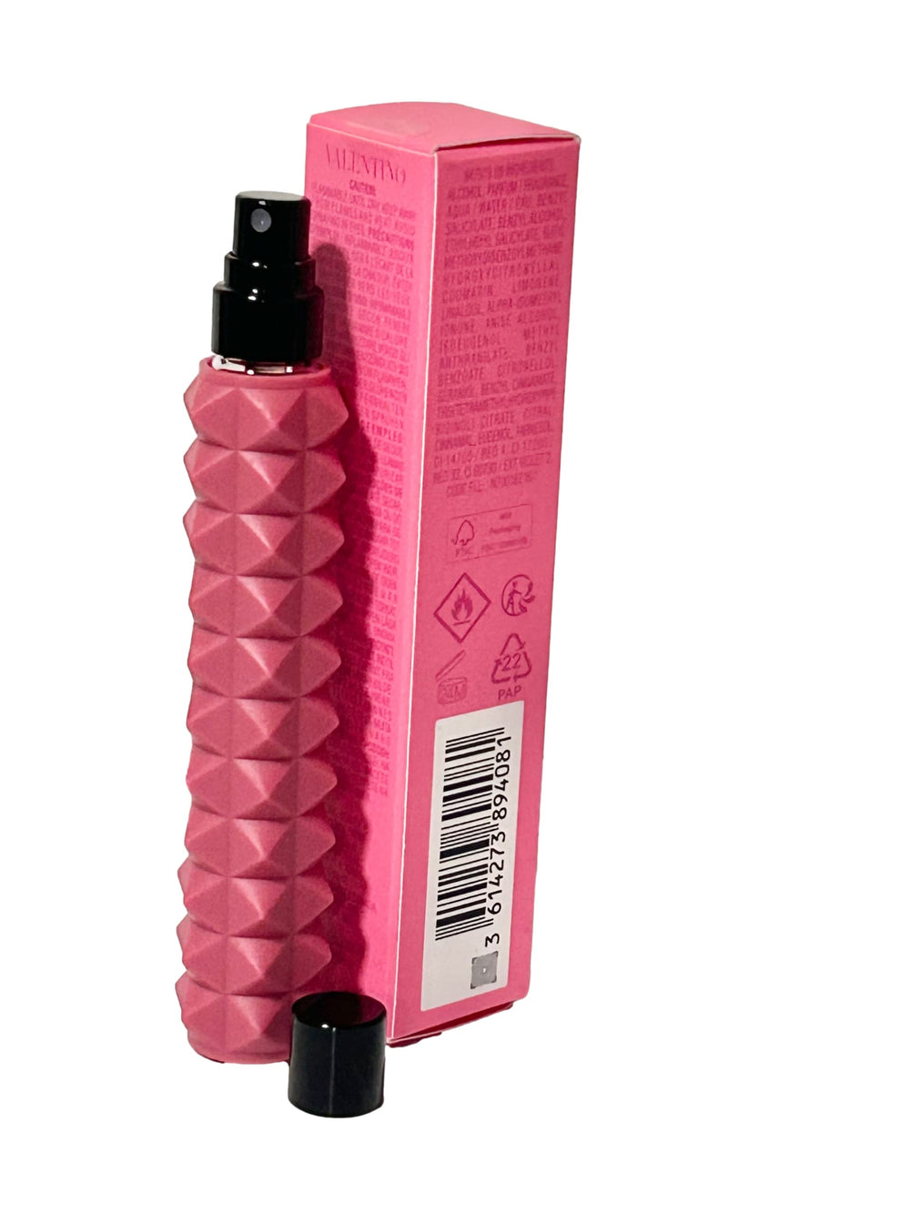 Valentino Donna Born in Roma Intense wrist application ready for quick refresh.