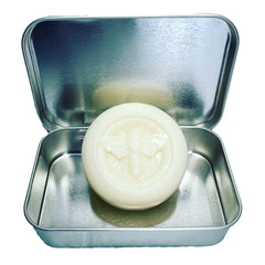 Valhalla Spa Lotion Bar close-up highlights creamy texture and coconut MCT oil benefits