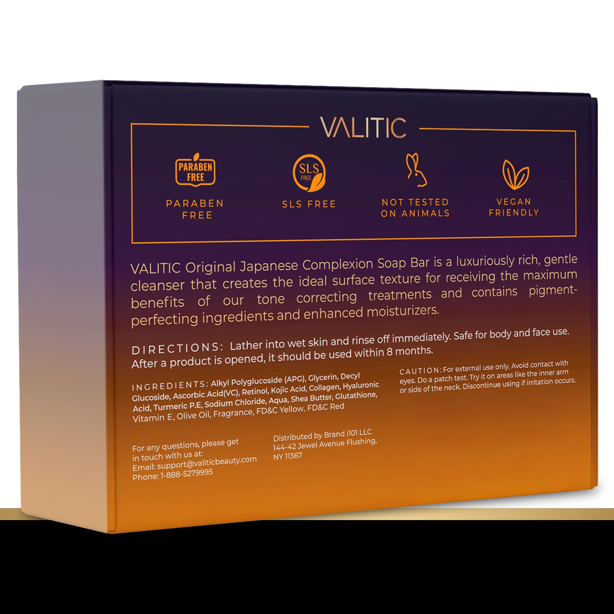 VALITIC 4-pack on display for a value-friendly skincare routine.