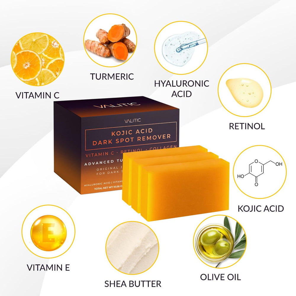 VALITIC Hyaluronic Acid soap bar delivers deep hydration for supple skin.