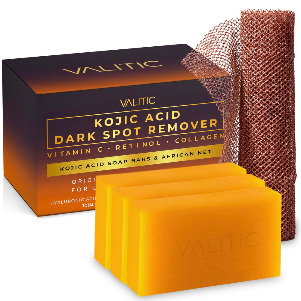VALITIC Kojic Acid Dark Spot Remover Soap Bar: gentle cleansing for even skin tone