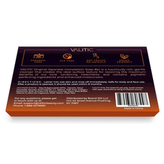 VALITIC Original Japanese Complex foam demonstrates cleansing and brightness