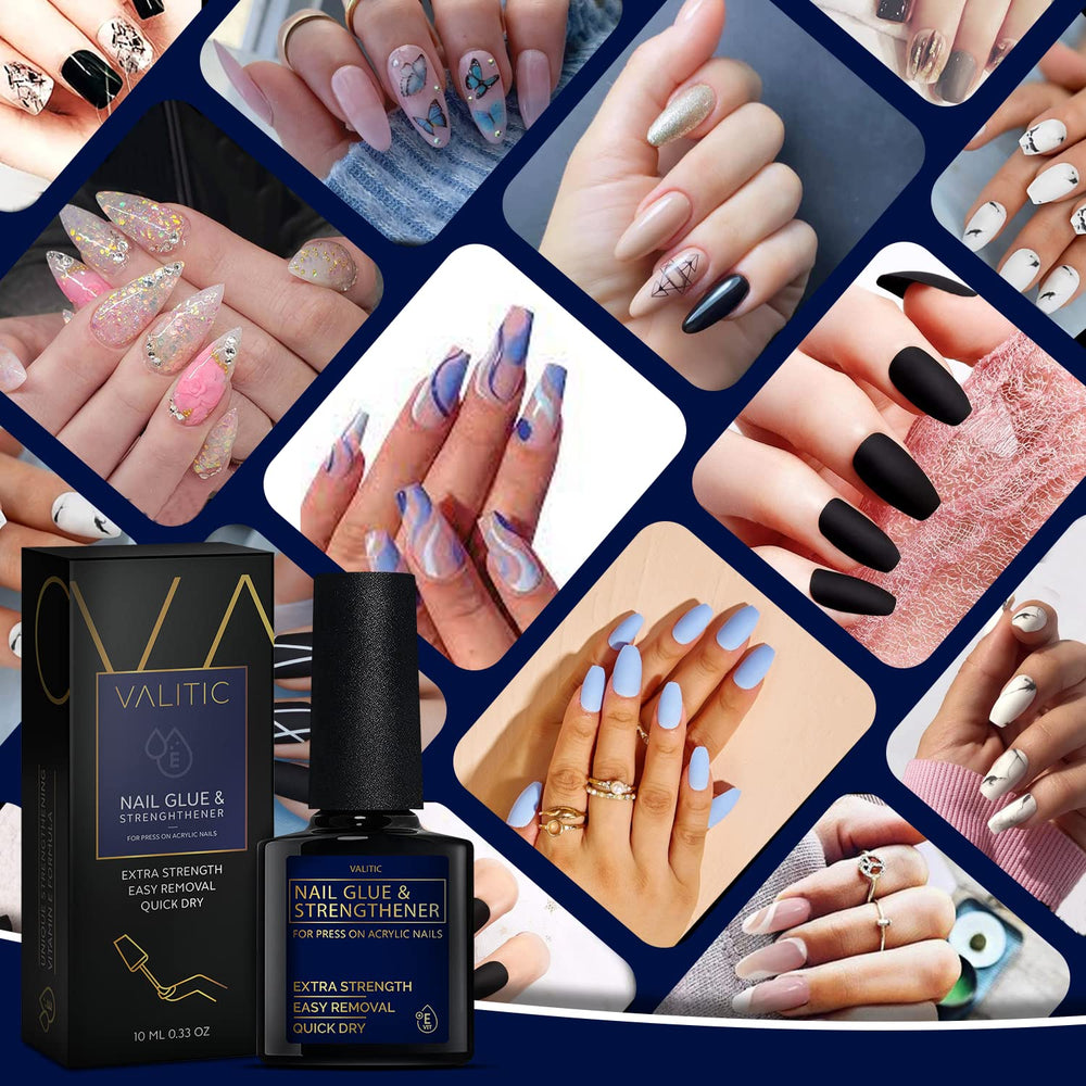 VALITIC Strong Nail Glue travel-size case for on-the-go manicures.