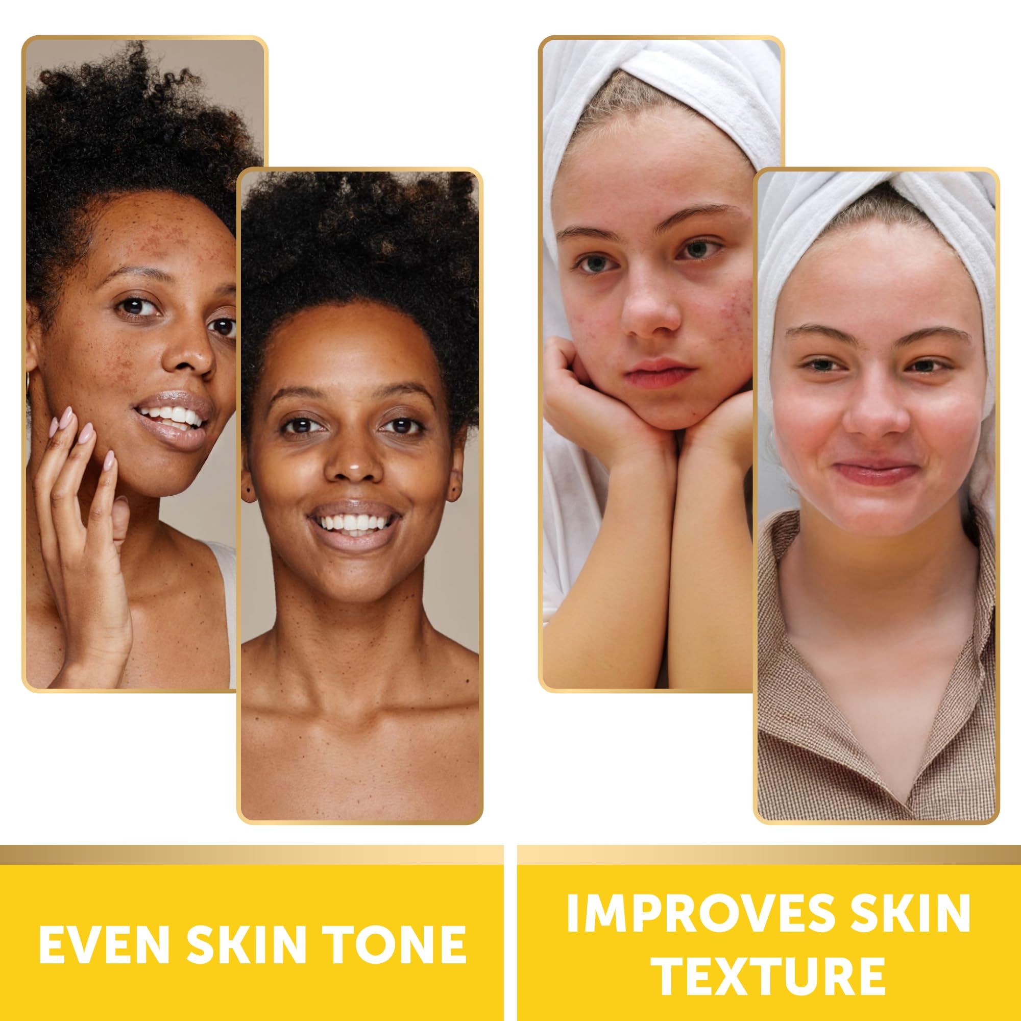 VALITIC Turmeric Kojic Pads close-up of a textured pad for gentle exfoliation.