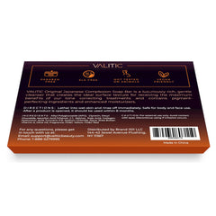 VALITIC turmeric skin moisture bar to restore balance and clarity