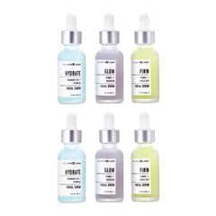 Valjean Labs Glow serum bottle brightens skin and supports collagen