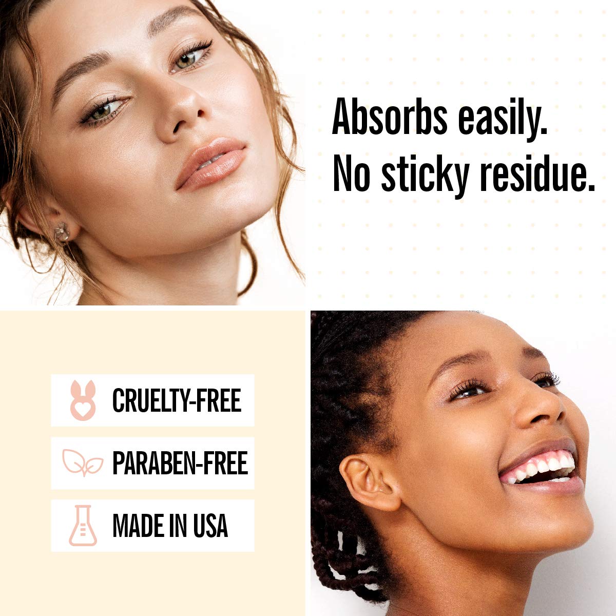 Valjean Labs DePuff Eye Serum made in USA, cruelty-free assurance for ethical skincare.