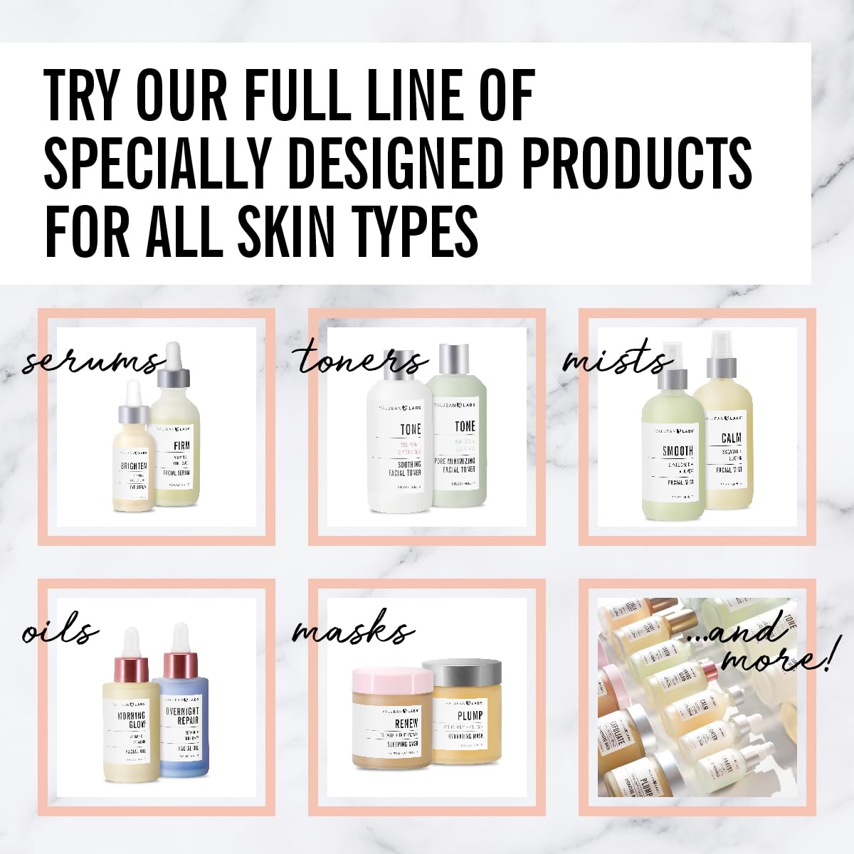 Valjean Labs DePuff Eye Serum paraben-free formula shown in label.