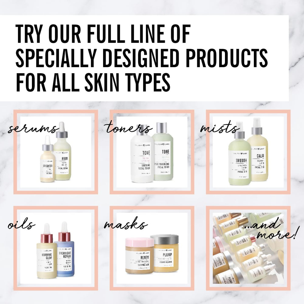 Valjean Labs DePuff Eye Serum paraben-free formula shown in label.