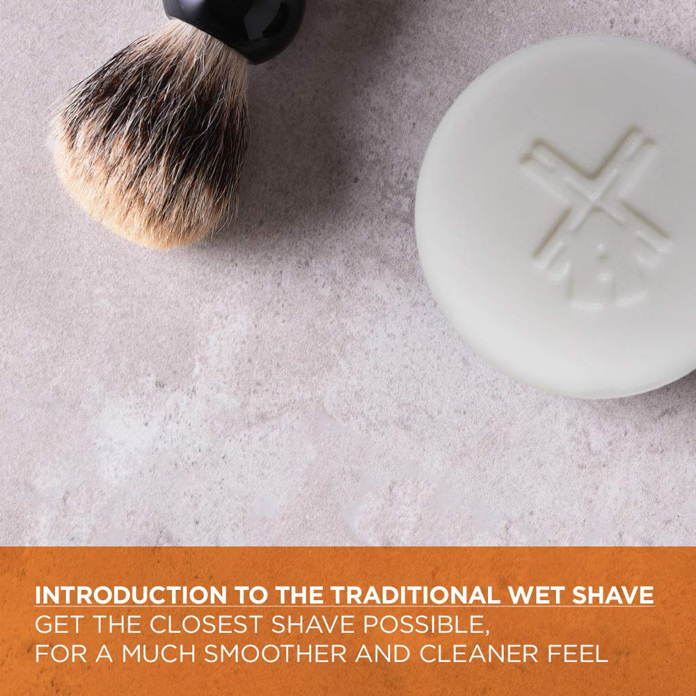 Van Der Hagen complete shaving kit provides a unified routine for daily grooming.