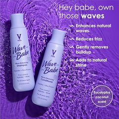 Lather close-up of Wave Babe showing light, hydrating texture for waves.