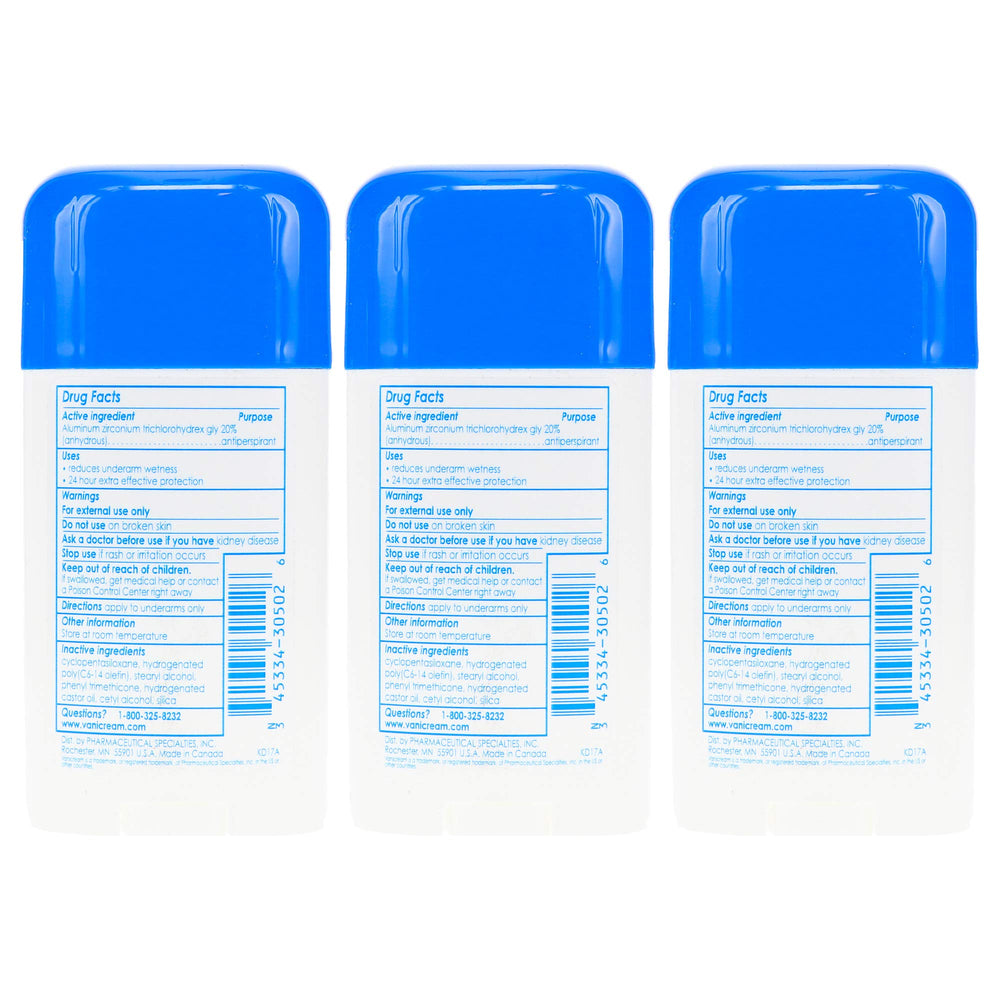 Vanicream for sensitive skin delivers reliable all-day underarm moisture control.