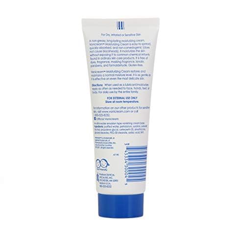 Vanicream Moisturizing Cream fragrance-free packaging aids travel care