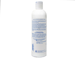 Vanicream shampoo label zoom highlights free-from formulas